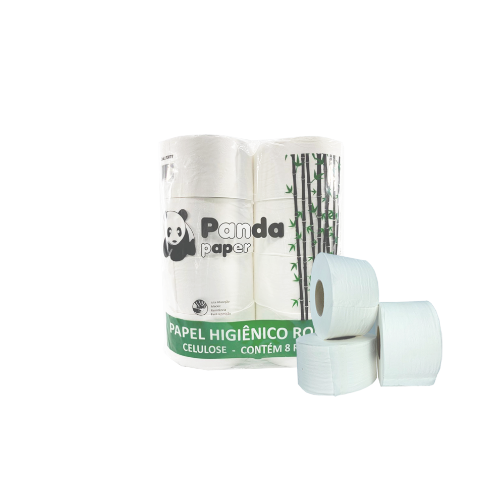 COD 6920 PAPEL HIGIENICO ROLAO C 8 RL 330M PANDA HMP0011